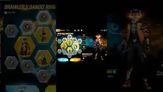 BRAWLER X BANDIT RING SPIN #freefire #shortsfeed #trendingshorts #ffhighlights