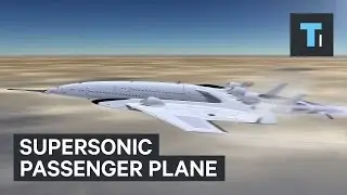 Supersonic passenger plane