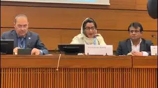 India-- Tasleema Akhter tells UN body about human rights violations in PoK...........