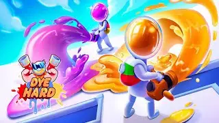 Dye Hard - Color War (by FLEXUS) IOS Gameplay Video (HD)