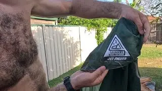 Found a Saunders Jetpacker Tent at the rubbish tip shop. Let&rsquo;s set it up!