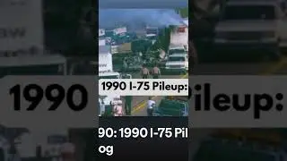 Авария на шоссе I-75 в 1990 году: таинственный туман стал причиной смертей и разрушений #подкаст ...