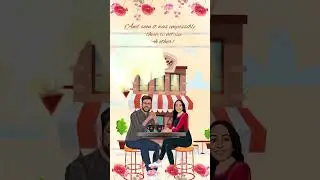 Wedding Invitation | Story E-invite | Whatsapp 9258687947 | Logo animation | Caricature Invite |