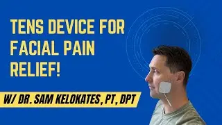 TENS pad placement for Jaw Pain Relief!
