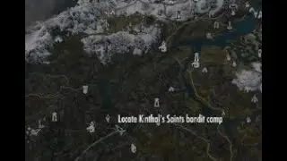 Locating the Kinthal Golden Saints bandit camp | Skyrim EP-55