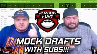 Fantasy Football Mock Drafts with Subscribers