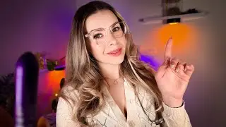 ASMR Relaxing Doctor Exam | Eyes, Ears & Face Check 👀👂