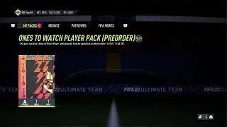 FIFA 22-Guaranteed One to Watch pack