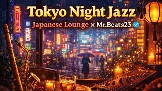 Tokyo Night Jazz 🔥 Smooth Japanese Lounge Vibes for Relax & Focus | Mr.Beats23