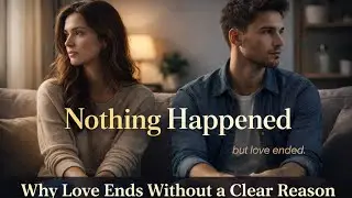 Why Love Ends 💔 Without a Clear Reason |@TheMindMistress 