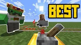 The BEST way to Transport Villagers in Minecraft