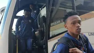 Baroka FC MDC team arrived at Lucas Moripe stadium for match against @Masandawana