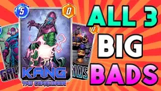 Kang is AMAZING! All 3 Big Bads in One Deck!?! - Marvel Snap