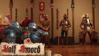 Half Sword: The Goriest Game Ever - Playing ALL Fighters, Peasant to Knight.