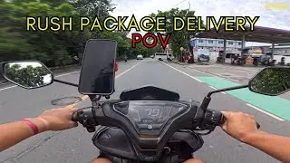 RUSH Package Delivery | POV | Aerox V2 | MavMoto