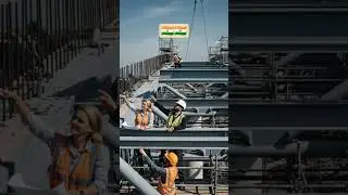 Bridge construction of india #success #civil engineering #youtube short video