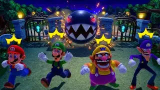 Super Mario Party Jamboree Ultimate Minigame Showdown - Mario Vs Luigi Vs Wario Vs Waluigi