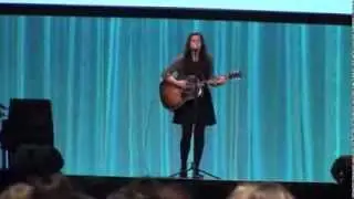 Emily Lynch performing 