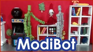 Mo's Elf On A Shelf - A ModiBot Stop Motion