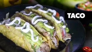 Taco Recipe | Veg Beans Tacos | Guacamole | Salsa | Taste