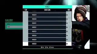 THE KING OF FIGHTERS XV Voice Gallery - Duo Lon