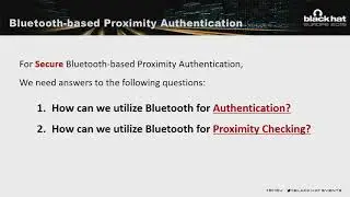 BlueMaster: Обход и исправление аутентификации с помощью бесконтактного подключения по Bluetooth
