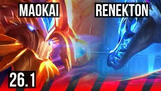 MAOKAI vs RENEKTON (TOP) | KR Master | 26.1