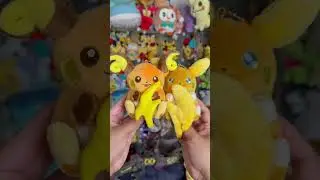 These Pokemon plush keychains stick together??? #pokemoncommunity #pokemonplush