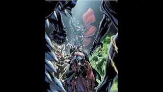 Jonathan Samuel Kent superboy & Mr oz with the Crime Syndicate in new superman cover thoughts