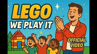 LEGO We Play It 🎵 | Fun Pop-House Song for Kids & Families