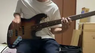 Tried Playing Release Yourself Slap Bass&hellip; but All Fingerstyle #bass #fretless #graham #slap #funk 