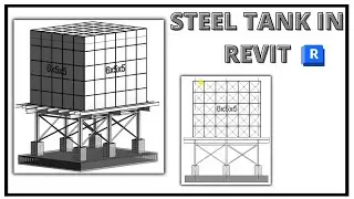 Water Tank in Revit || Step by step steel tank modeling.