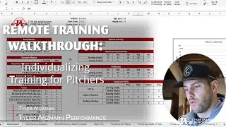 Remote Training Walkthrough: Individualizing Training for Pitchers