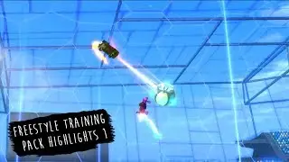 Rocket League | Freestyle Training Pack Highlights #1