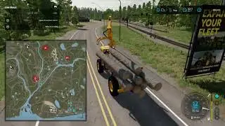 Farming Simulator 22: Farmland 6 Tree Transport To The Southern Sawmill - Silver Run Forest