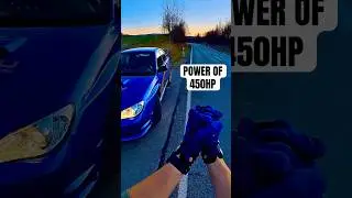 After work fun: my Subaru STI on an empty road