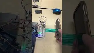 Transducers & Instrumentation Project #2 (Ultrasonic Sensor with LED Control)