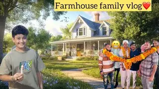 Farmhouse picnic vlog ❤️ | funny prank in swimming pool 🏊&zwj;♀️😜 #bushraworld 