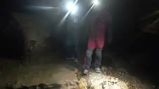 First Time Spelunking - Heading into Clarksville Cave in New York