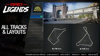GRID Legends &mdash; все трассы и макеты в игре | Gameplay