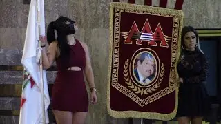 LLEGADA DE LA HIEDRA A LA MISA DE ANTONIO PEÑA