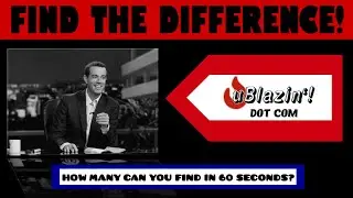 IT'S CARSON DALY'S BIRTHDAY! FIND THE DIFFERENCE(S)! HOW MANY CAN YOU FIND IN 60 SECONDS?