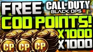 *NEW* FREE COD POINTS! How To Get 1000 FREE COD POINTS XBOX/PS4! FREE COD POINTS! INFINITE WARFARE!