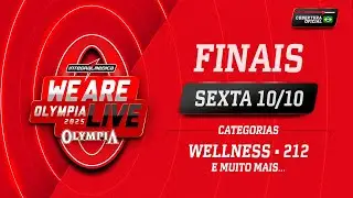 LIVE OLYMPIA 2025 - FINAIS DIA 1 | 212, Wellness e muito mais.