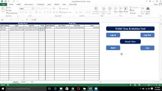 Login & Break Time Tracker