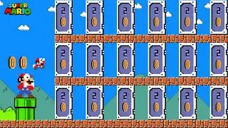 Every time Mario jumps, another Door appears
