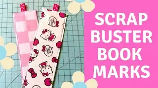 CRAFT FAIR SERIES 2024|SCRAP BUSTER BOOK MARKERS| BEGINNER FRIENDLY!🌸🌸🌸