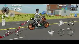 Indian bike 3d game gaming games car thar bike duke and R15 vs duke 390 gaming long viral video