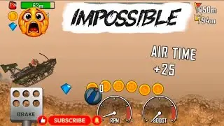 Hill climb racing game impossible 😱racing #live #ytstudio #game