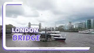 Walking Across the London Bridge | ASMR